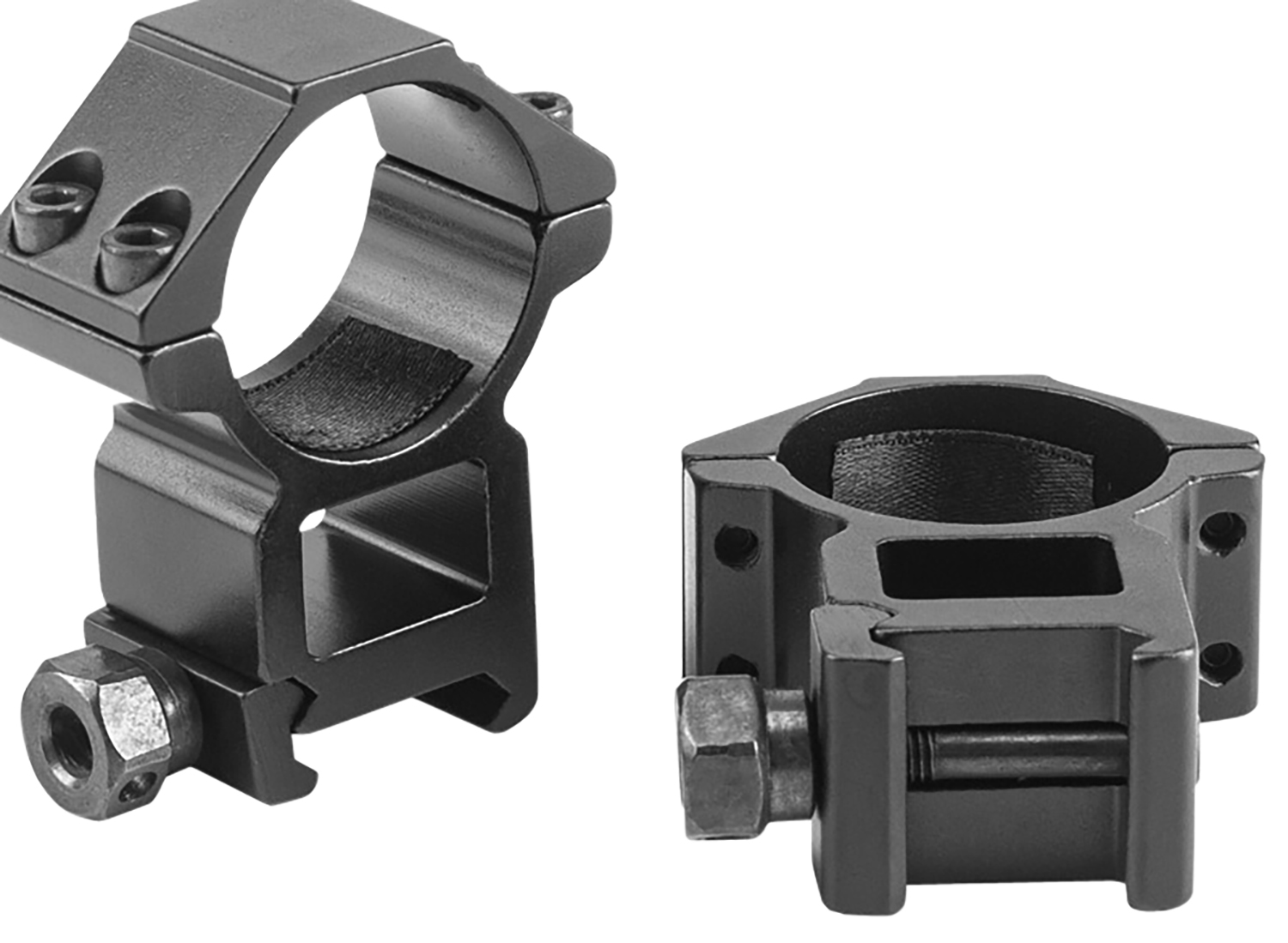 Riton Optics X1H Scope Rings  Matte Black 1 High
