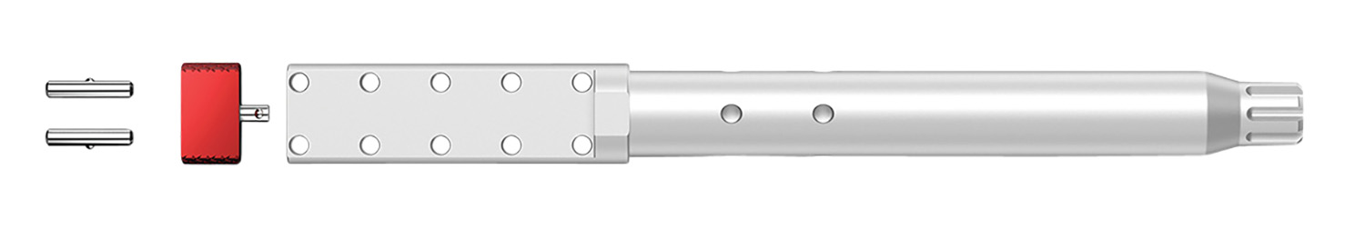 Real Avid AVAR10LLVB Lug-Lok Upper Vise Block Natural Aluminum w- Stainl...