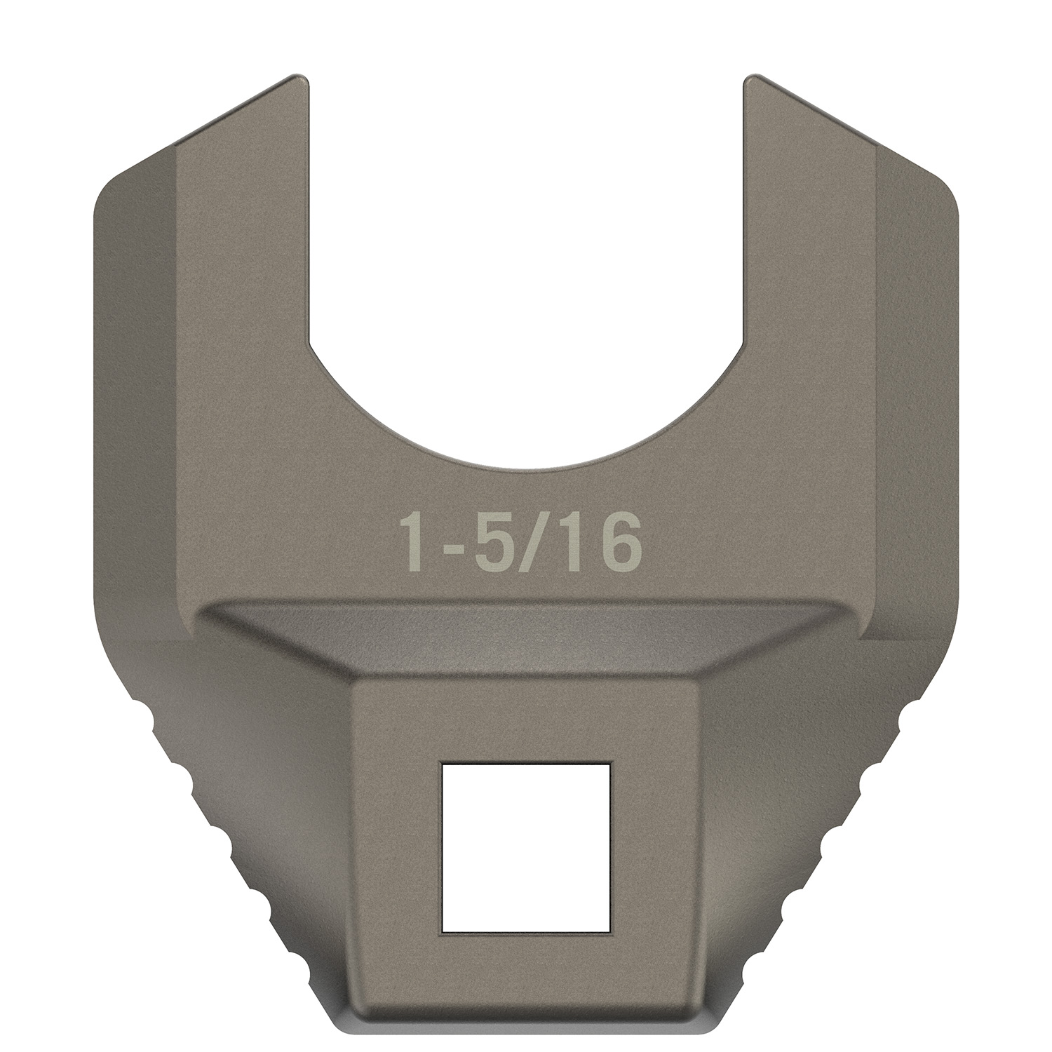 Real Avid Master-Fit 1-5/16 Stainless Steel Wrench: Free-Float Barrel Nut, Titanium Finish, AR-15 Model