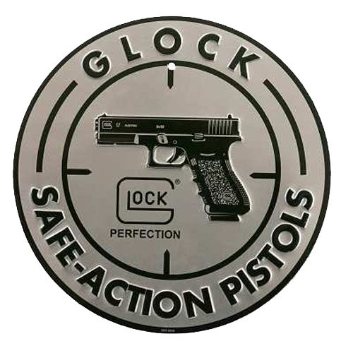 Glock AD00060 Safe Action Silver/Black Aluminum 12"-img-0