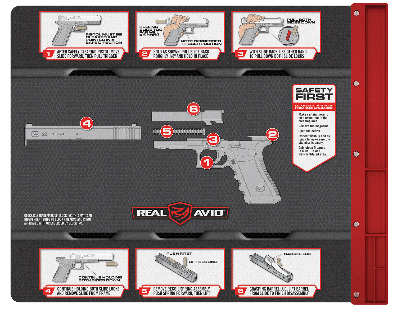AVID AVGLOCKSM    GLOCK SMART MAT