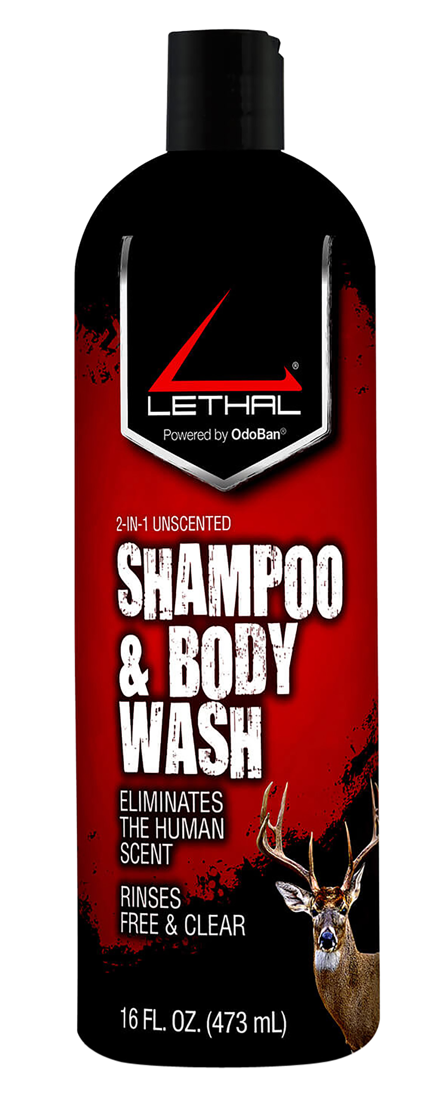 Lethal 94256716Z Shampoo/Body Wash Odor Eliminator Odorless Scent...-img-0