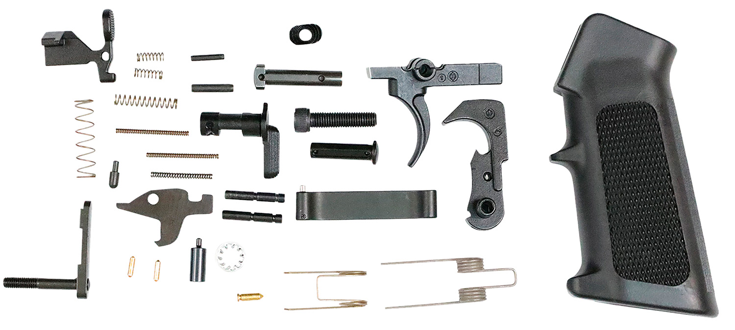 Bushmaster 0050054BLK Lower Parts Kit for AR-15 Includes A2 Grip-img-0