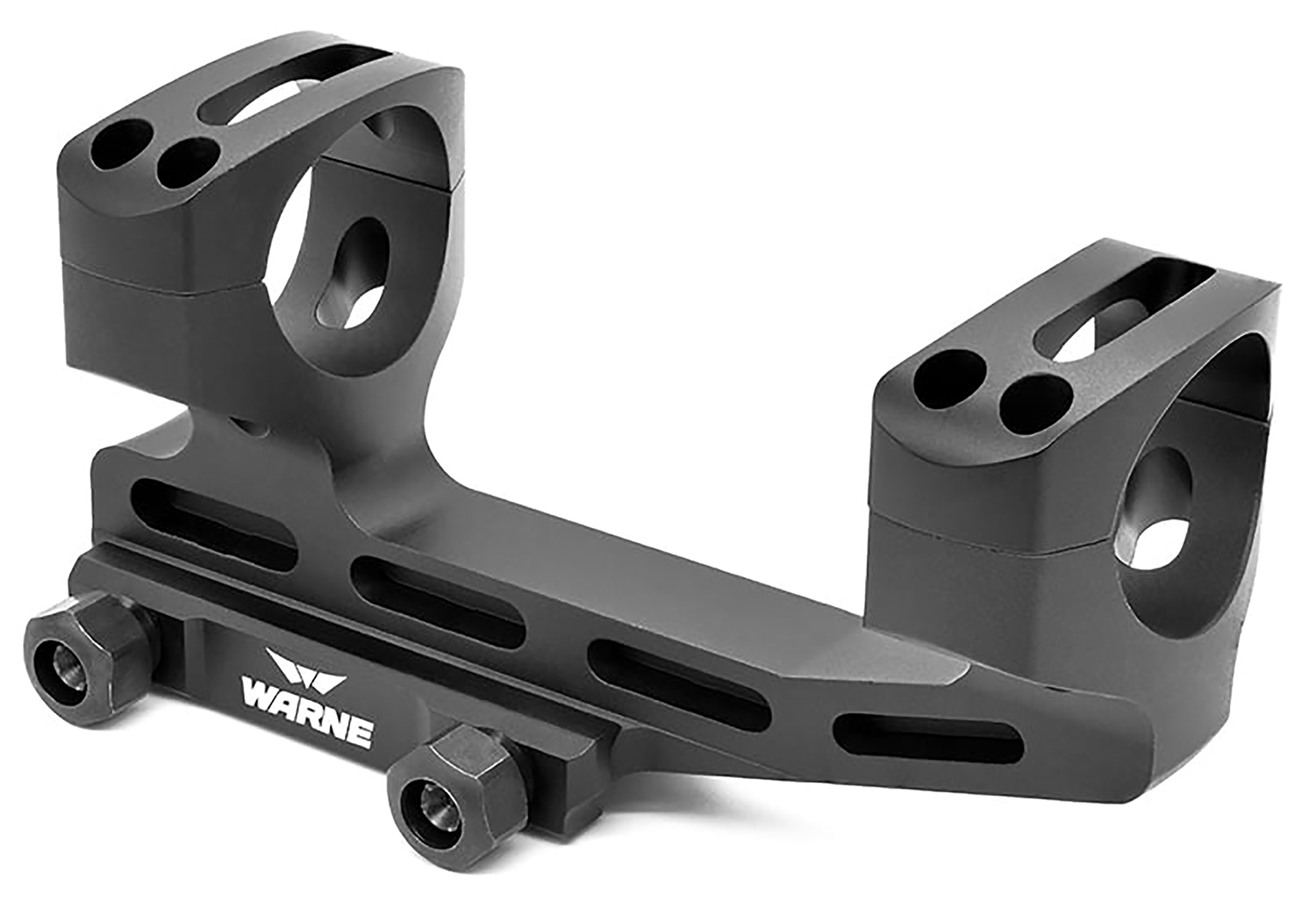 Warne SHXSKEL34TW X-SKEL 34mm Scope Mount Black Anodized 1.9" Aluminum