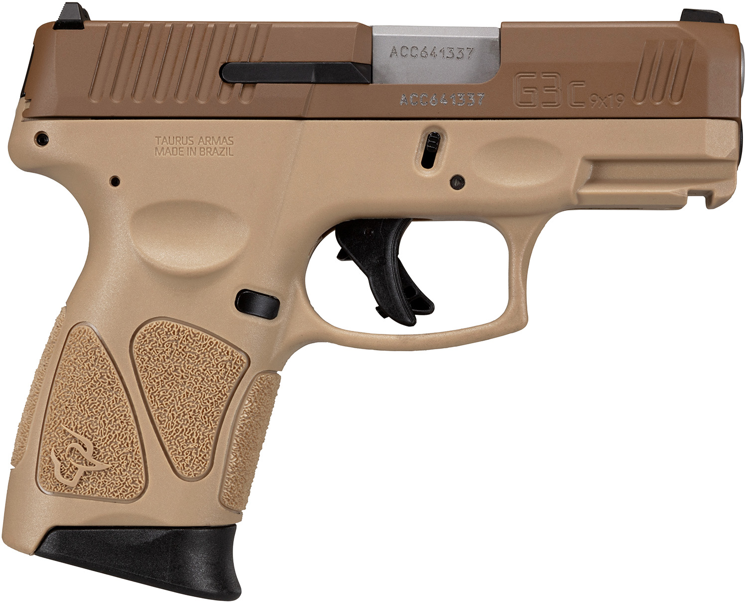 Taurus G3C 9mm Compact Pistol (Tan/Coyote Cerakote)