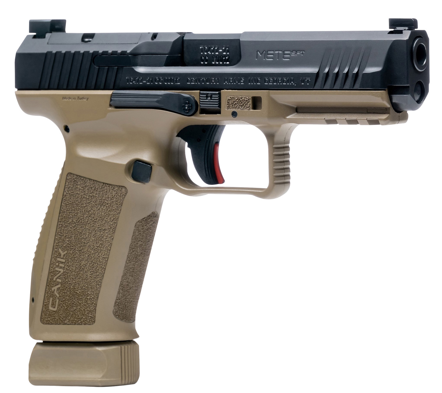 Canik HG5636N Mete SFT Full Size Frame 9mm Luger 20+1/18+1, 4.46" Black...-img-0