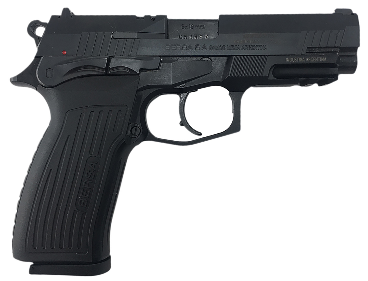 Bersa TPR9M TPR Full Size Frame 9mm Luger 17+1, 4.25" Black Steel...-img-0