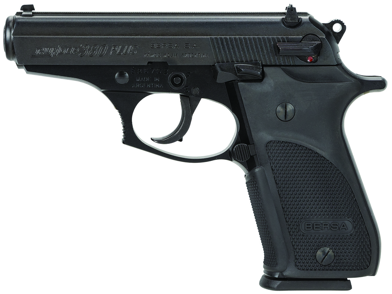 Bersa Thunder 380 Plus .380 ACP 15+1 – Reliable High-Capacity Compact Pistol 5 Bersa Thunder 380 Plus left side