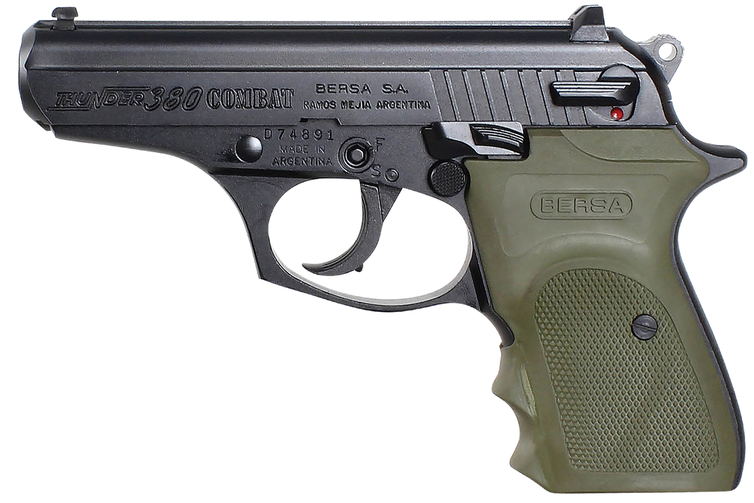 Bersa Thunder 380 Combat .380 ACP 3.5" – Reliable Compact Defense Pistol 5 Bersa Thunder 380 Combat left side