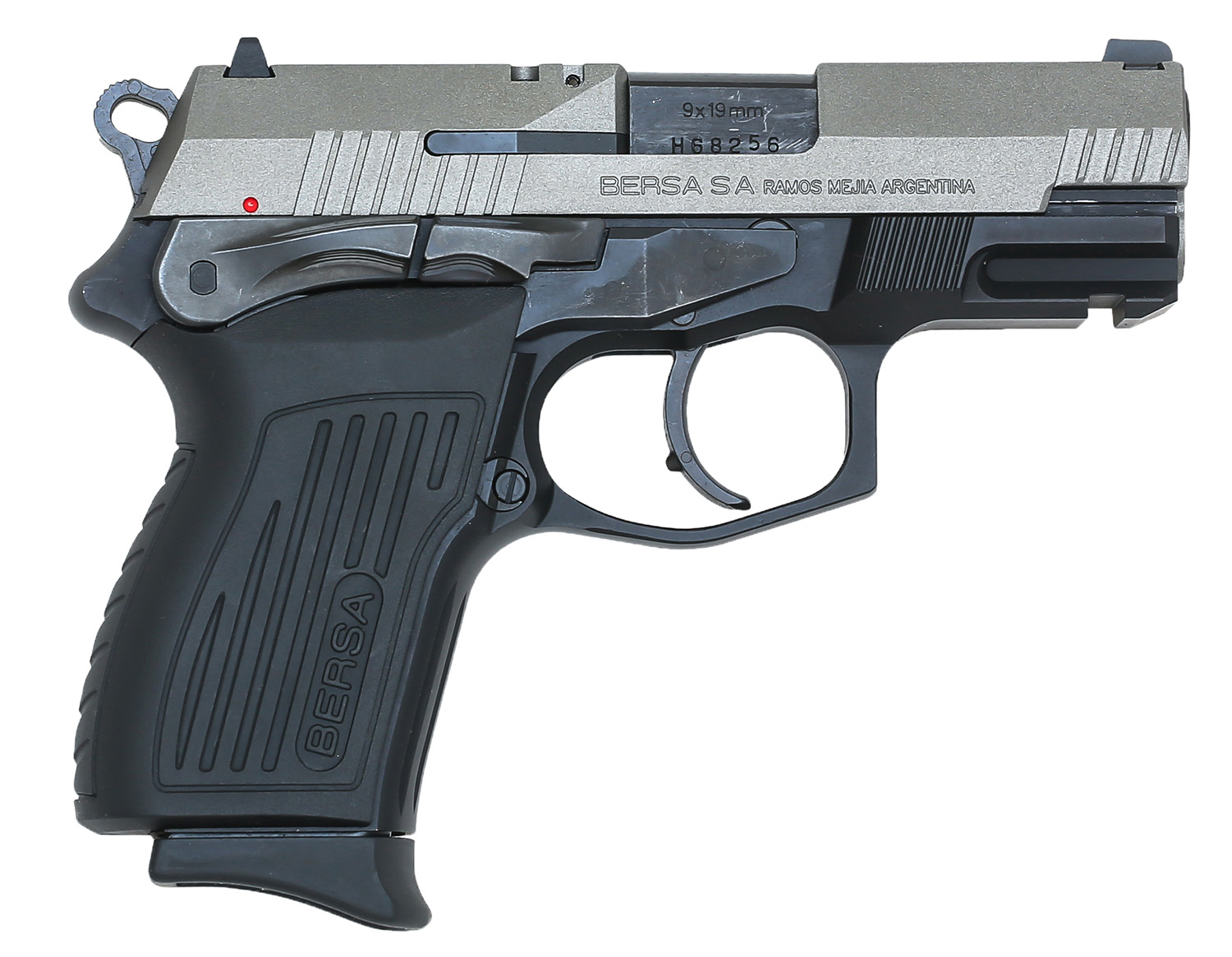 Bersa TPR9CDT TPRC Compact Frame 9mm Luger 13+1, 3.50" Black Steel...-img-0