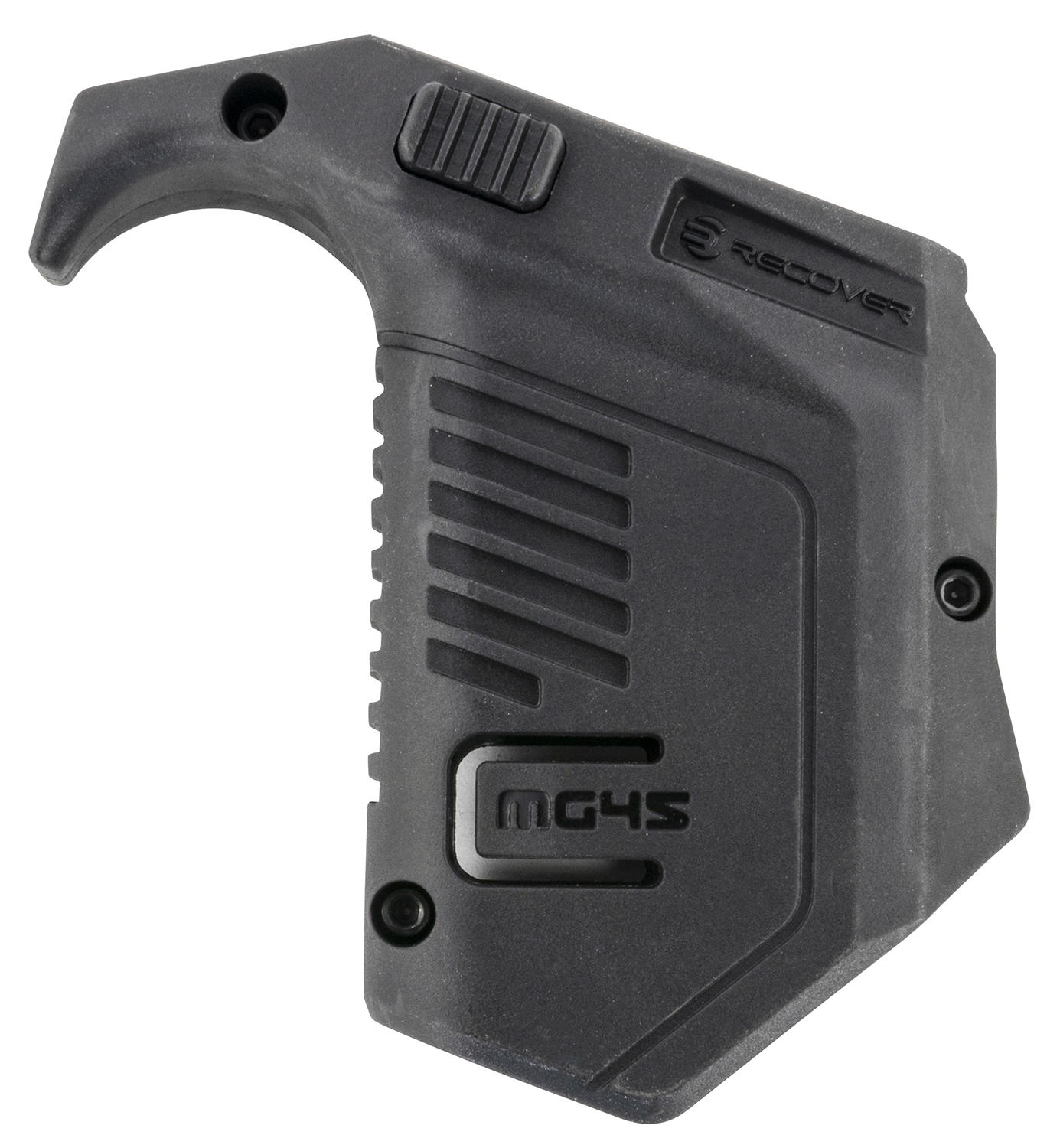 Recover Tactical MG4501 Angled Mag Pouch Double Stack, Black Polymer, 45-img-0