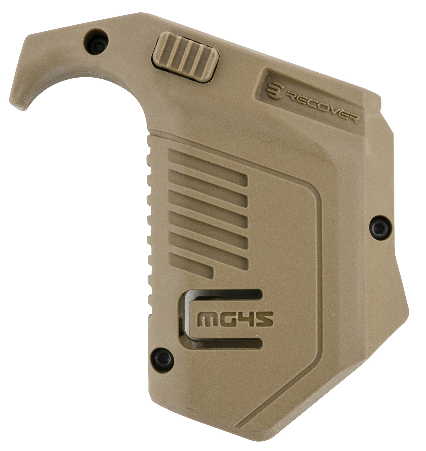 Recover Tactical MG4502 Angled Mag Pouch Double Stack, Tan Polymer, 45-img-0
