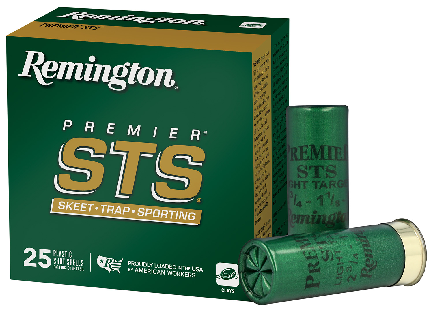 Remington Ammunition 20240 Premier STS  12 Gauge 2.75" 1 1/8 oz 7.5 Shot 25 Per Box/ 10 Cs