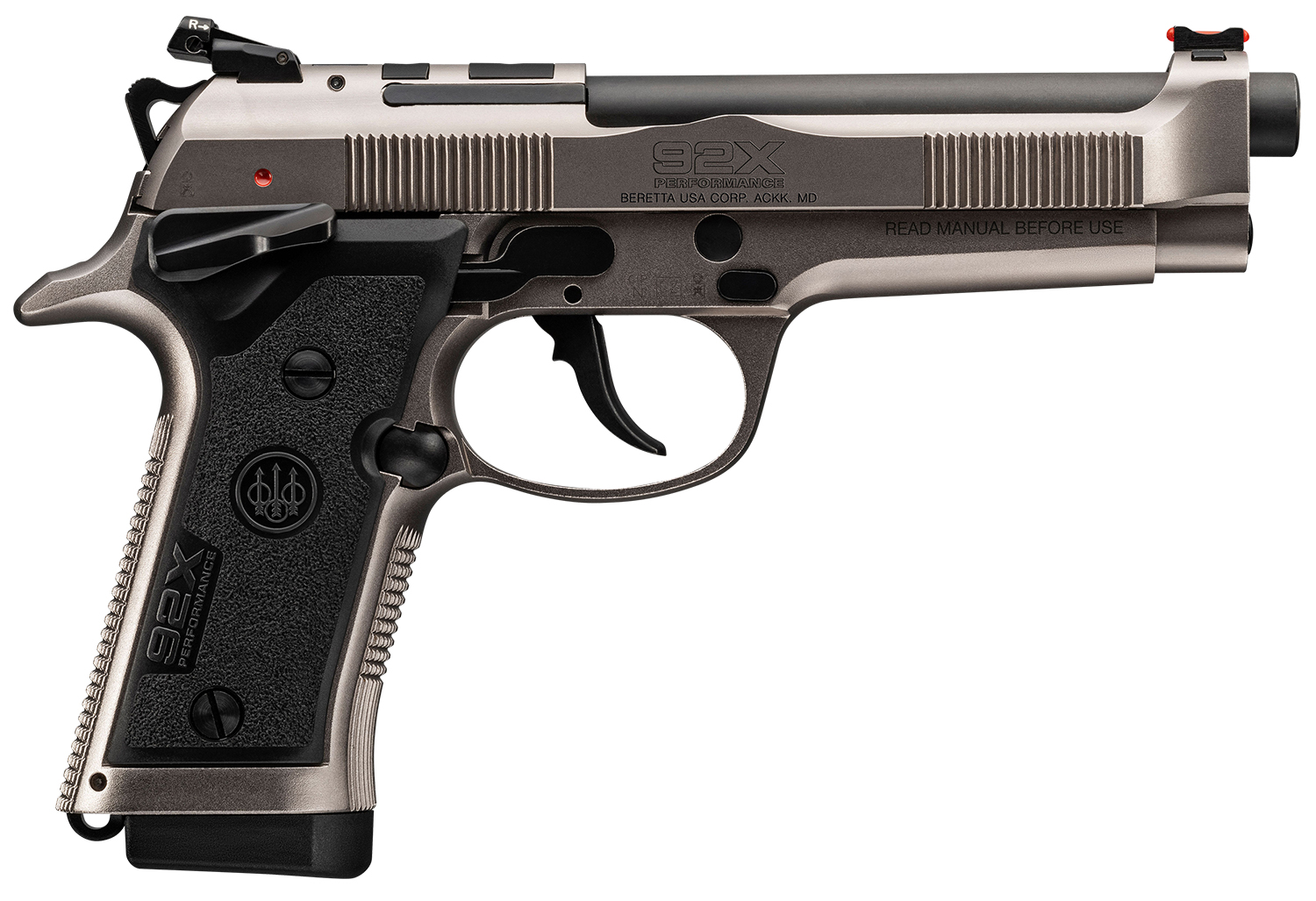 Beretta 92X Performance Semi-Auto Pistol 9mm Luger 4.9" Barrel 1-15 Rd Mag - Beretta - 9mm
