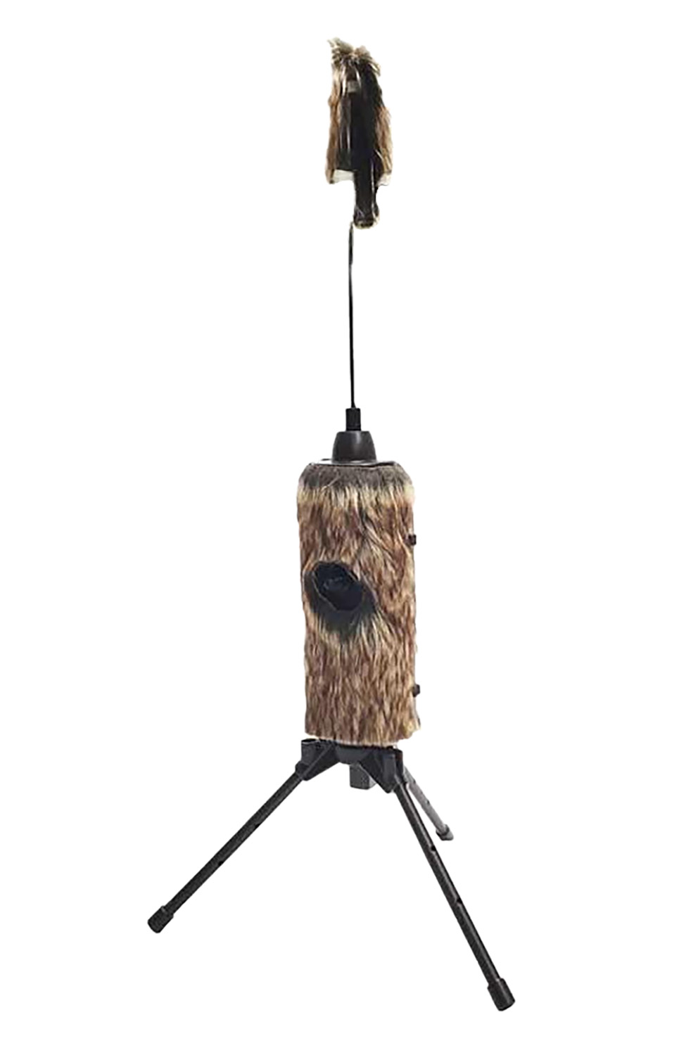 Mojo Outdoors HW2508 Fuzzy Critter Predator Decoy Brown with Tripod