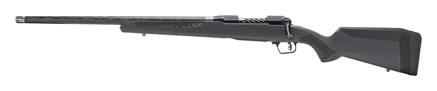 Savage Arms 57716 110 UltraLite 270 Win Left Hand 22" Carbon Fiber Wrapped Barrel, Black Melonite Rec, Gray AccuStock - SAVAGE ARMS - .270 WINCHESTER