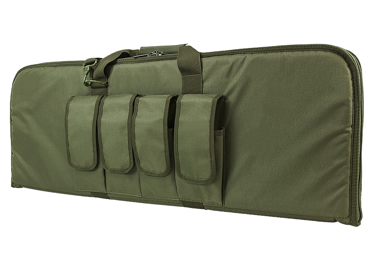 NcStar CVCP2960G36 2960 Carbine Case 36 OD Green Carbine w* Heavy Duty Locking Zipper