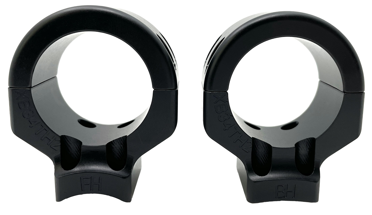 DNZ XB34TH2 Game Reaper 2 Scope Mount-Ring Combo Matte Black 34mm Browni...