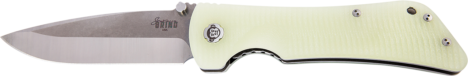 Diamondback Knifeworks SG03030004 BadMonkey Drop Point Jade Green Knife