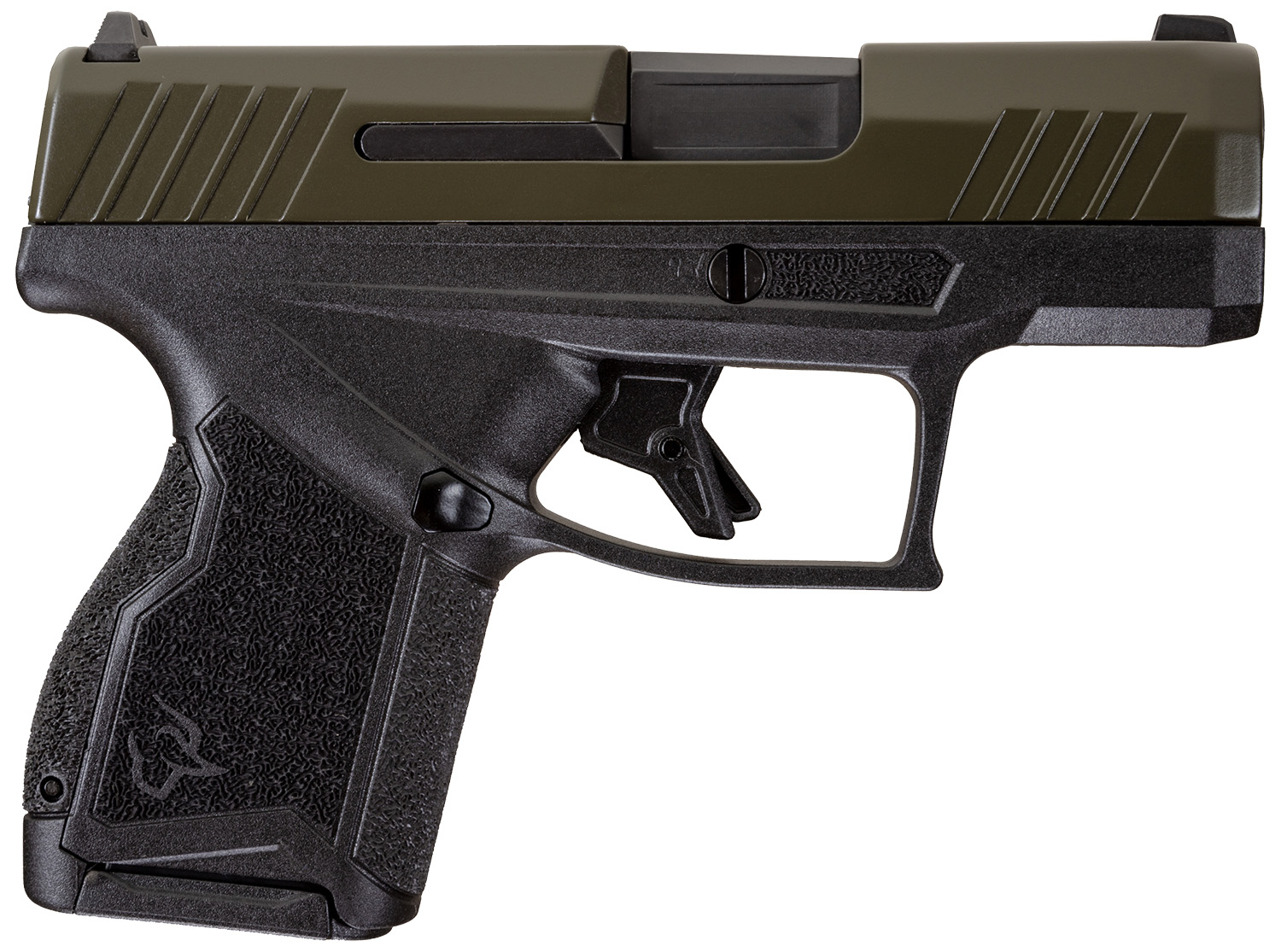 Taurus GX4 Micro-Compact 9mm Pistol - Black/Green 3" Barrel 11rd - Taurus - 9mm