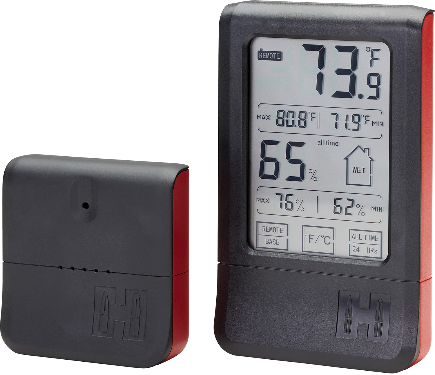Hornady 95907 Wireless Hygrometer for Gun Safes with Touchscreen Display