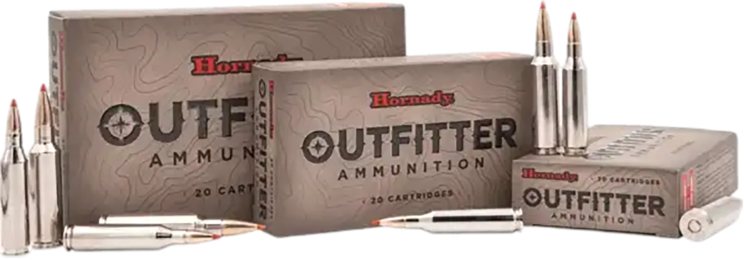 Hornady Outfitter 338 Win Mag 225 gr Copper Alloy eXpanding 20 Per Box-img-1
