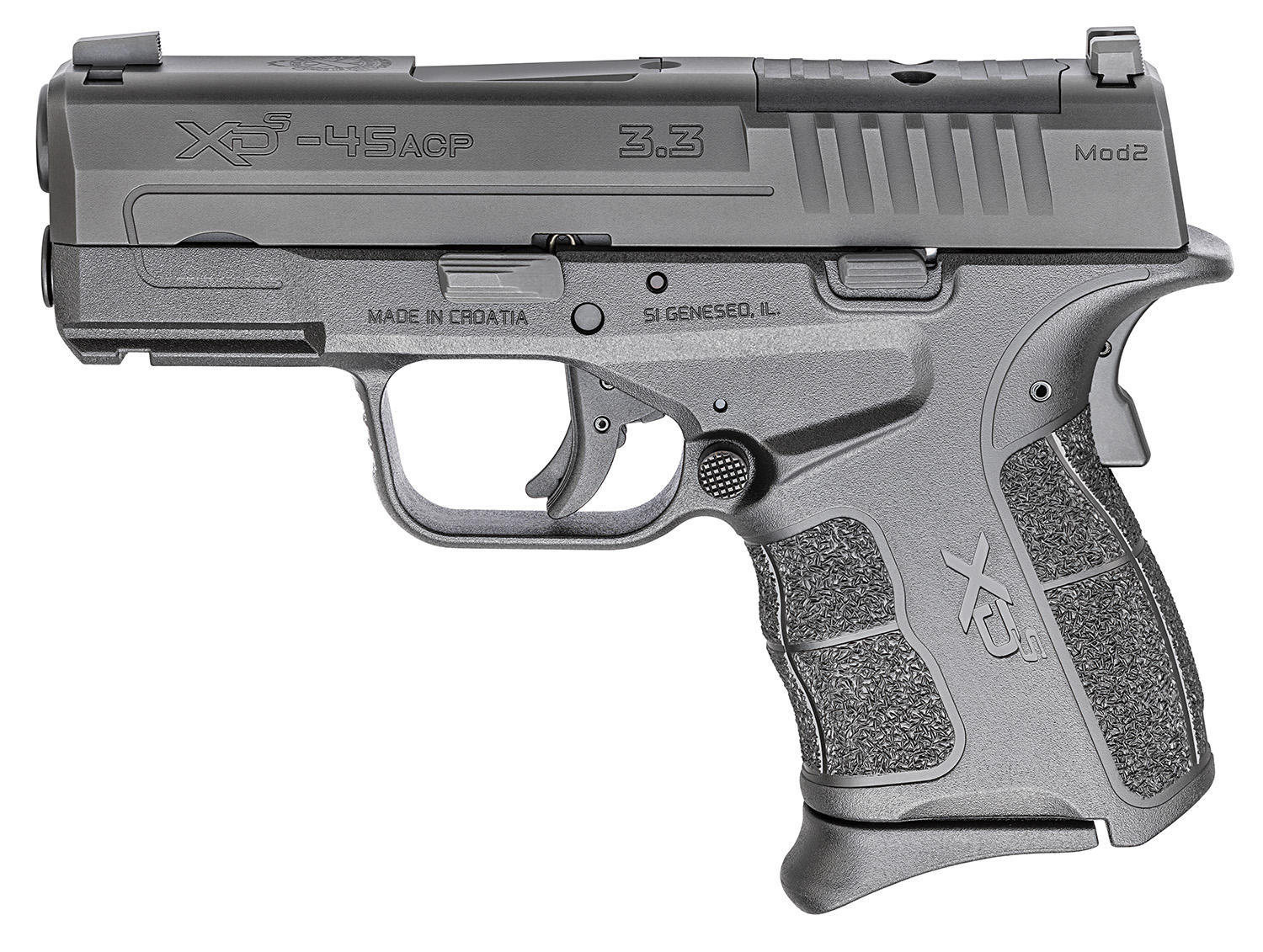 Springfield XD-S Mod 2 OSP 45 ACP - Superb Single Stack Carry Pistol 2 Springfield XD-S Mod 2 OSP 45 ACP - Superb Single Stack Carry Pistol - Image 2