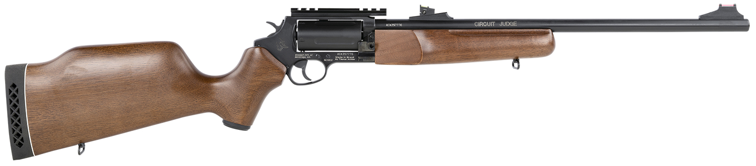 Rossi Circuit Judge .45 Colt/.410 18.5" Graphite Cerakote Wood Stock