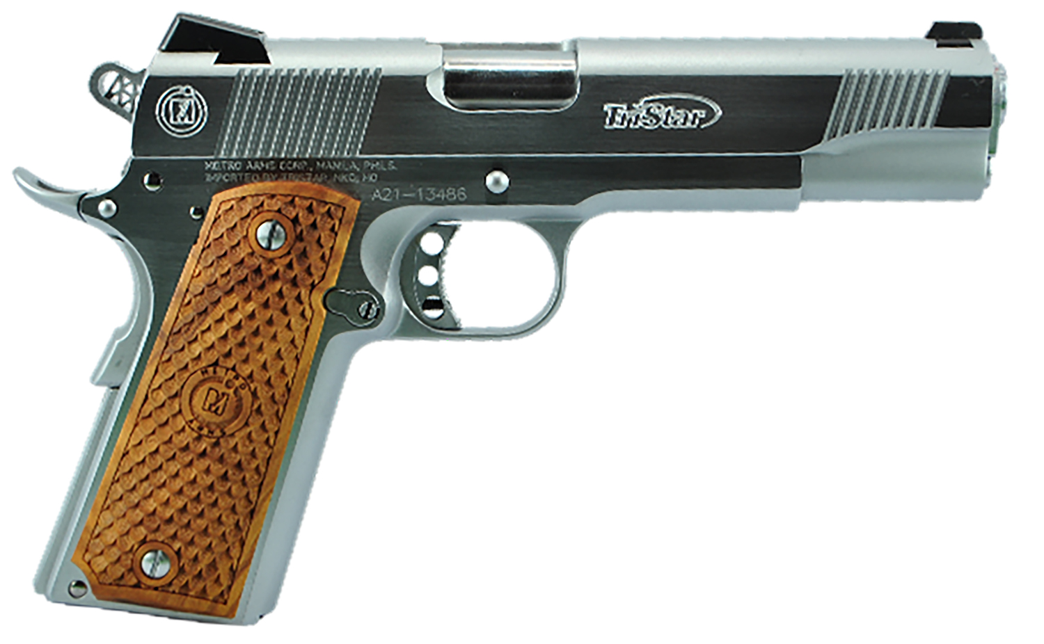 TriStar 85615 American Classic II 1911 9mm Luger Caliber with 5