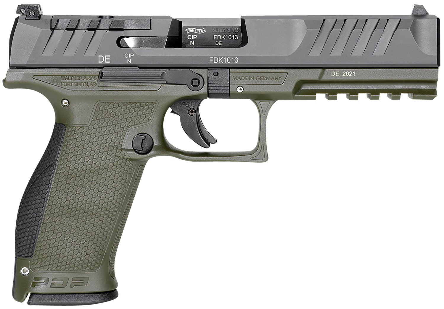 Walther PDP Full Size Optic Ready 9mm 5in Semi-Automatic Pistol