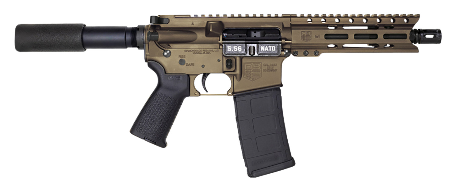Diamondback DB1912K071 DB15 AR Pistol Carbine Length 5.56x45mm NATO 7"...-img-0