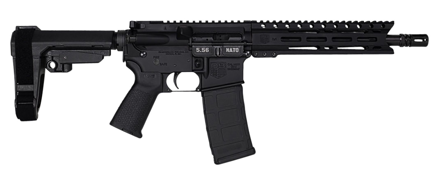 Diamondback DB1916K001 DB15 AR Pistol Carbine Length 5.56x45mm NATO 10 30+1 Black SBA3 Pistol Brace Stock