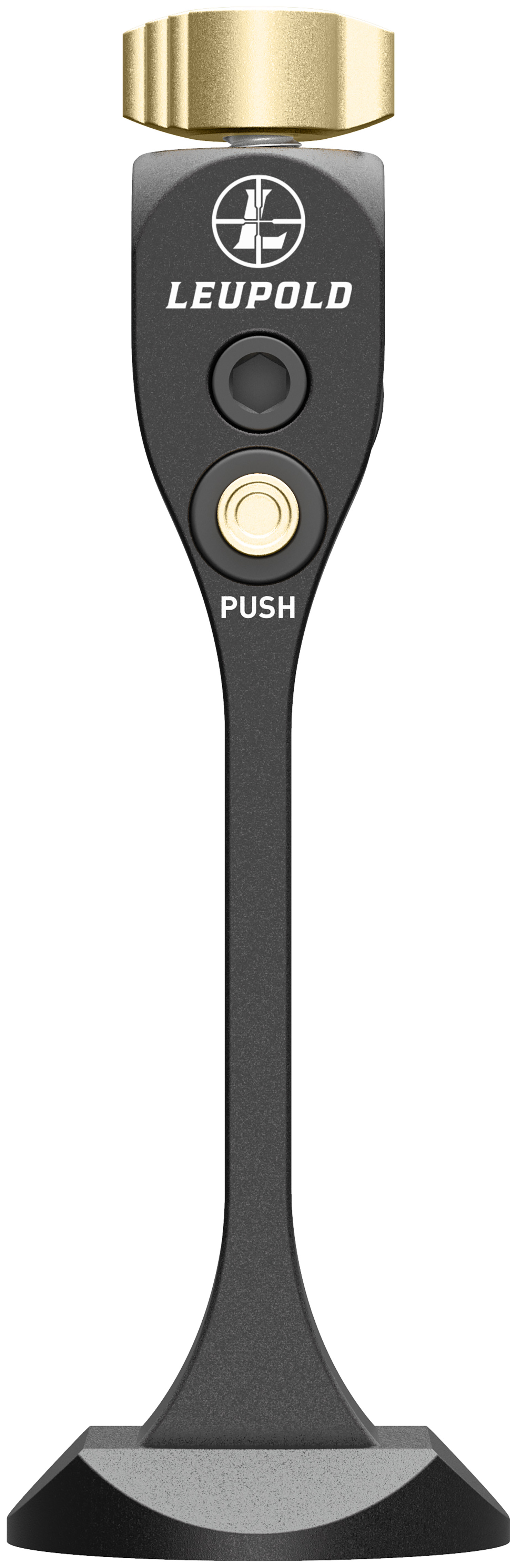 Leupold 182417 Pro Gear Quick-Stem Adapter 4.50 Black Aluminum