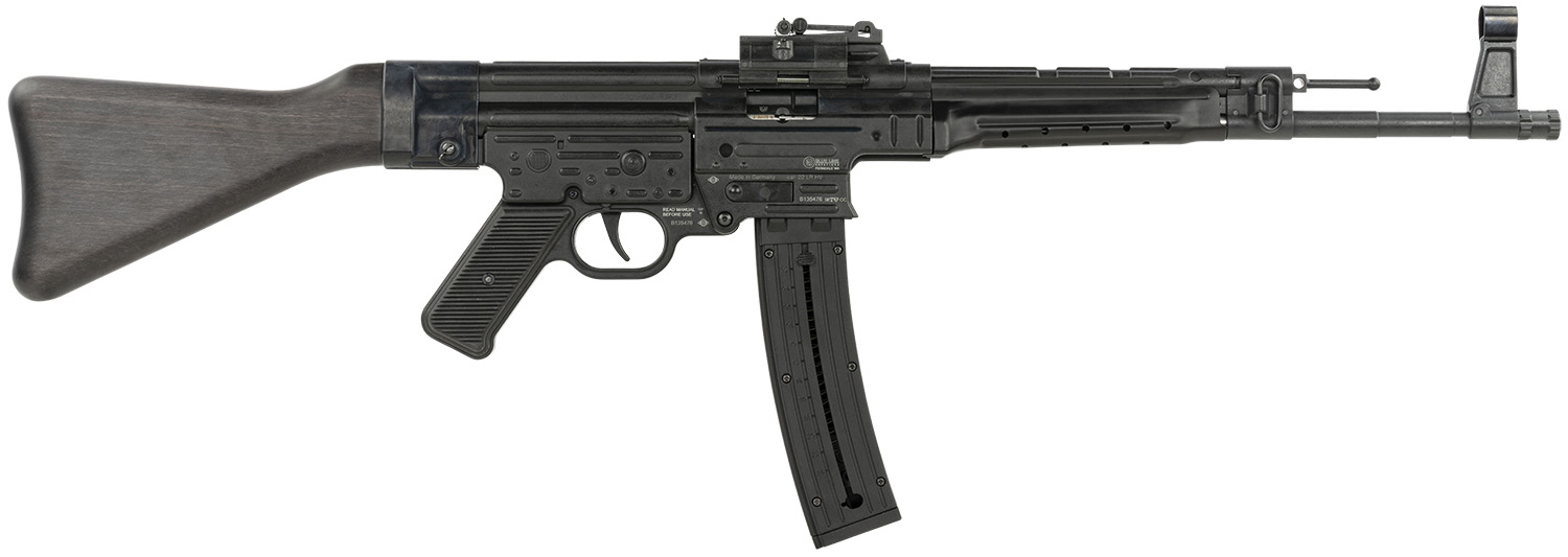 Mauser Rimfire 4440018 STG-44 Full Size 22 LR 25+1 16.50" Black Steel...-img-0