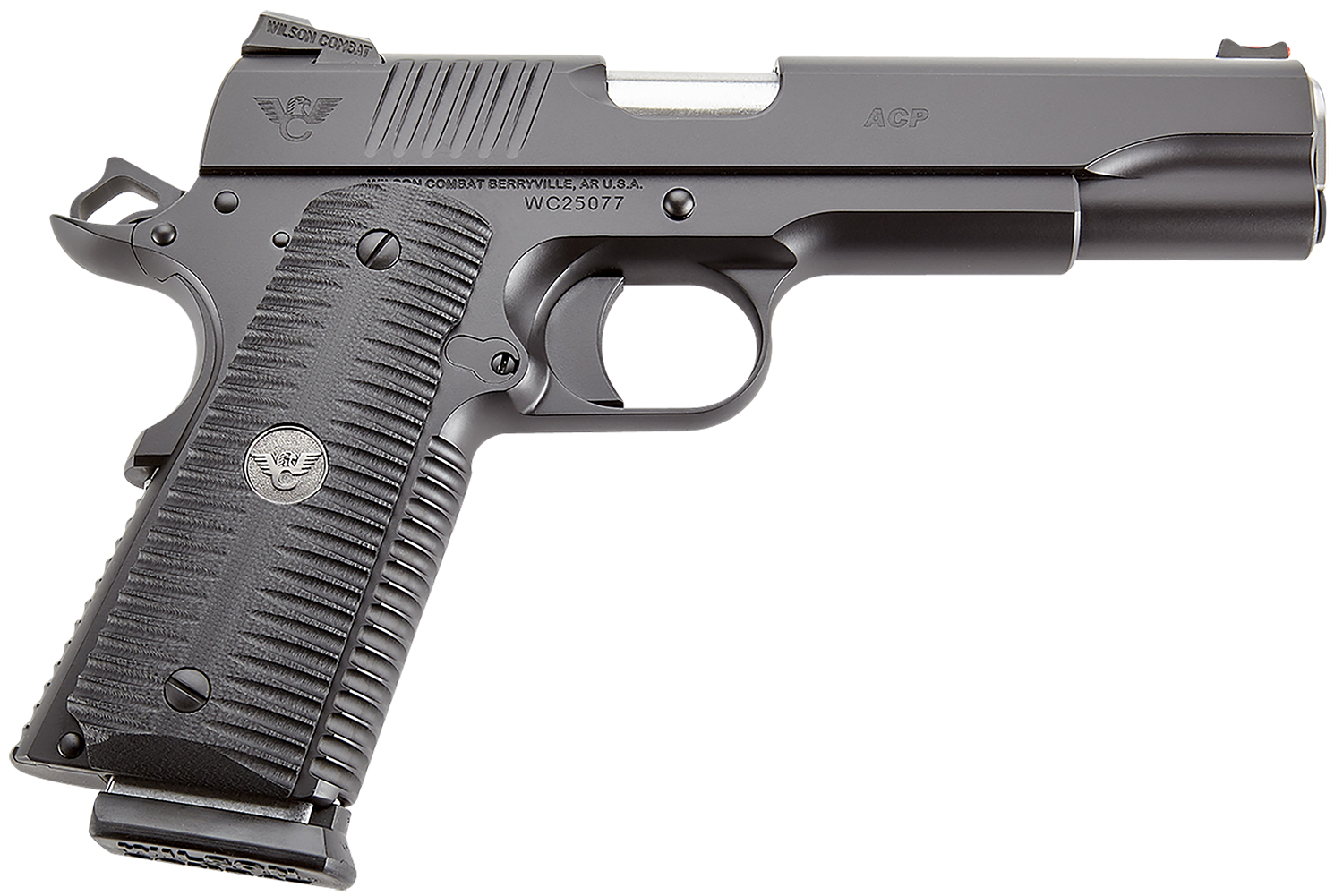 Wilson Combat ACPFS9A ACP Full-Size SAO 9mm Luger 5" 10+1 Black...-img-0