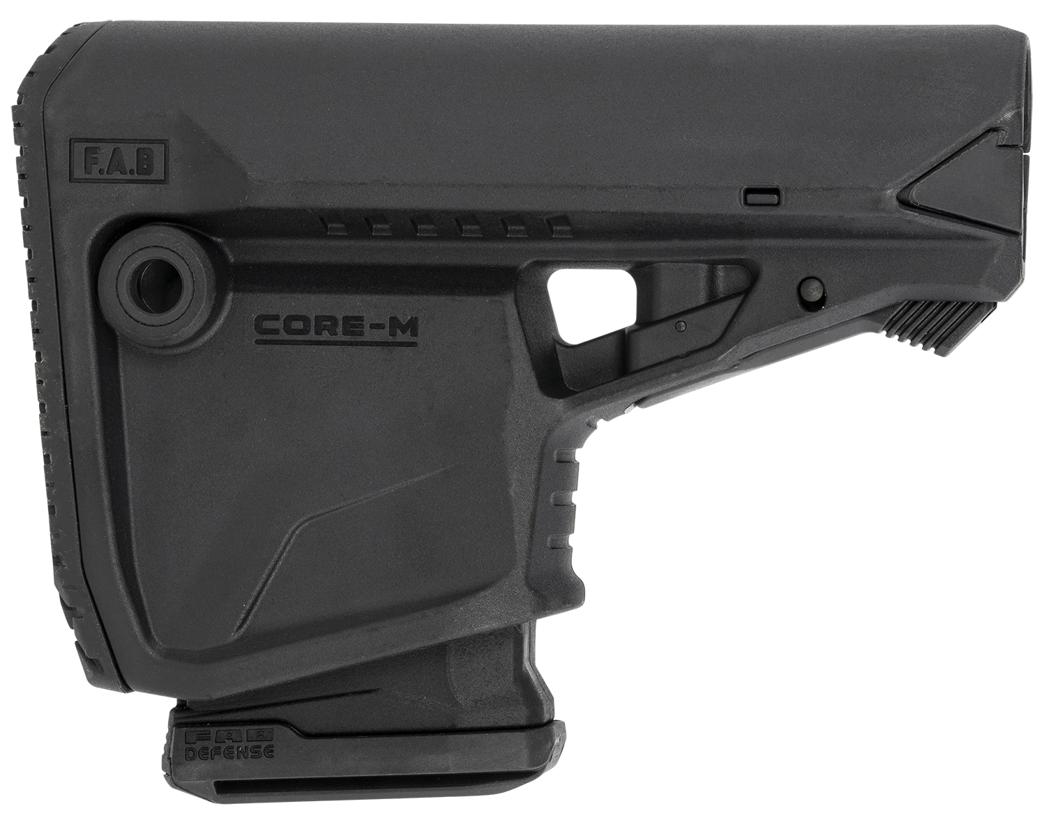 FAB Defense FXGLCOREMAGB GL-Core M AR-15 Buttstock w/Mag Carrier Black - FAB Defense