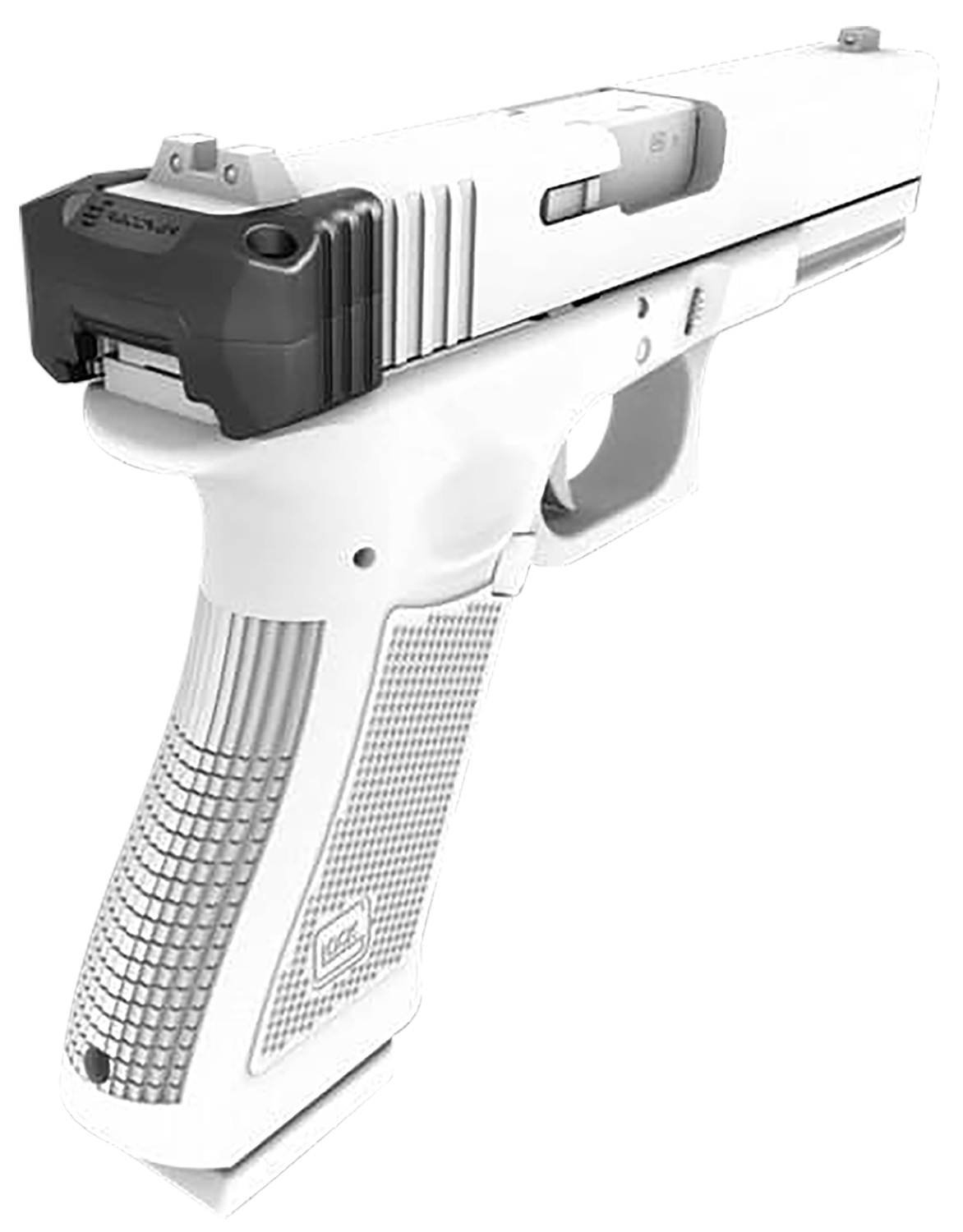 Recover Tactical GCH4301 Glock 43 Upper Charging Handle Black Polymer