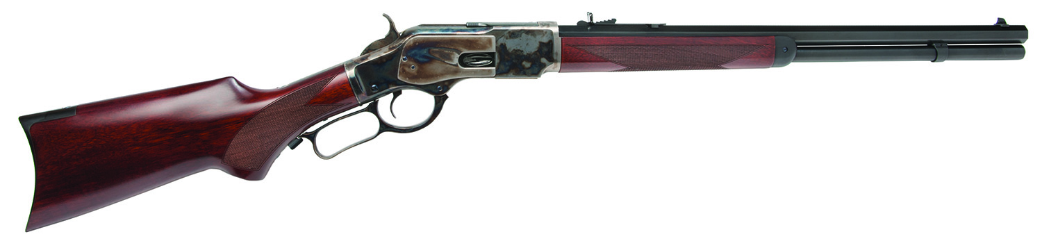 Cimarron CA206 1873 Deluxe Short Rifle 44 Special 20" Octagon Barrel