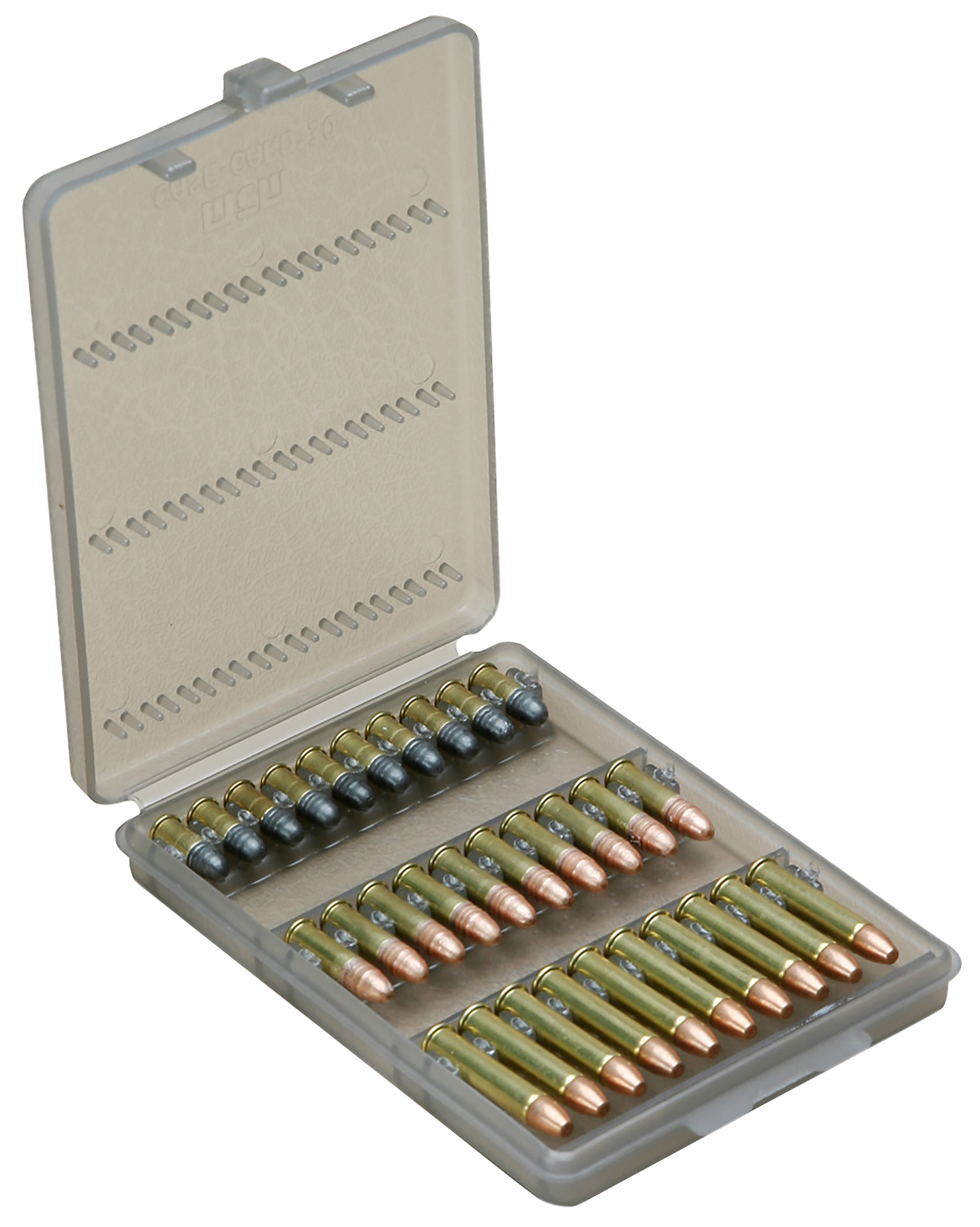 MTM Case-Gard W302241 Ammo-Wallet 22 LR/17 HM2 Clear Smoke ...