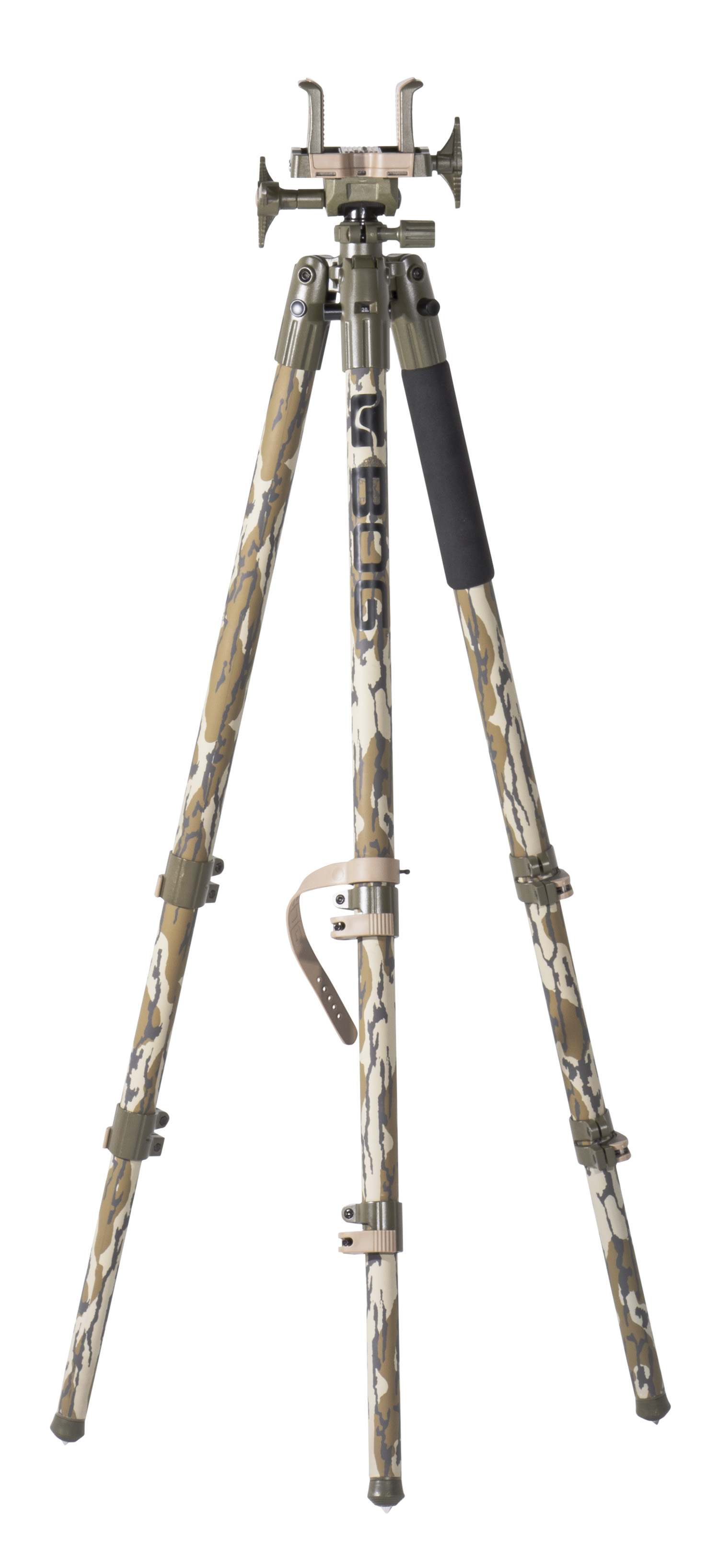 Bog-Pod 1164398 DeathGrip  Tripod Mossy Oak Bottomland Aluminum 7-59