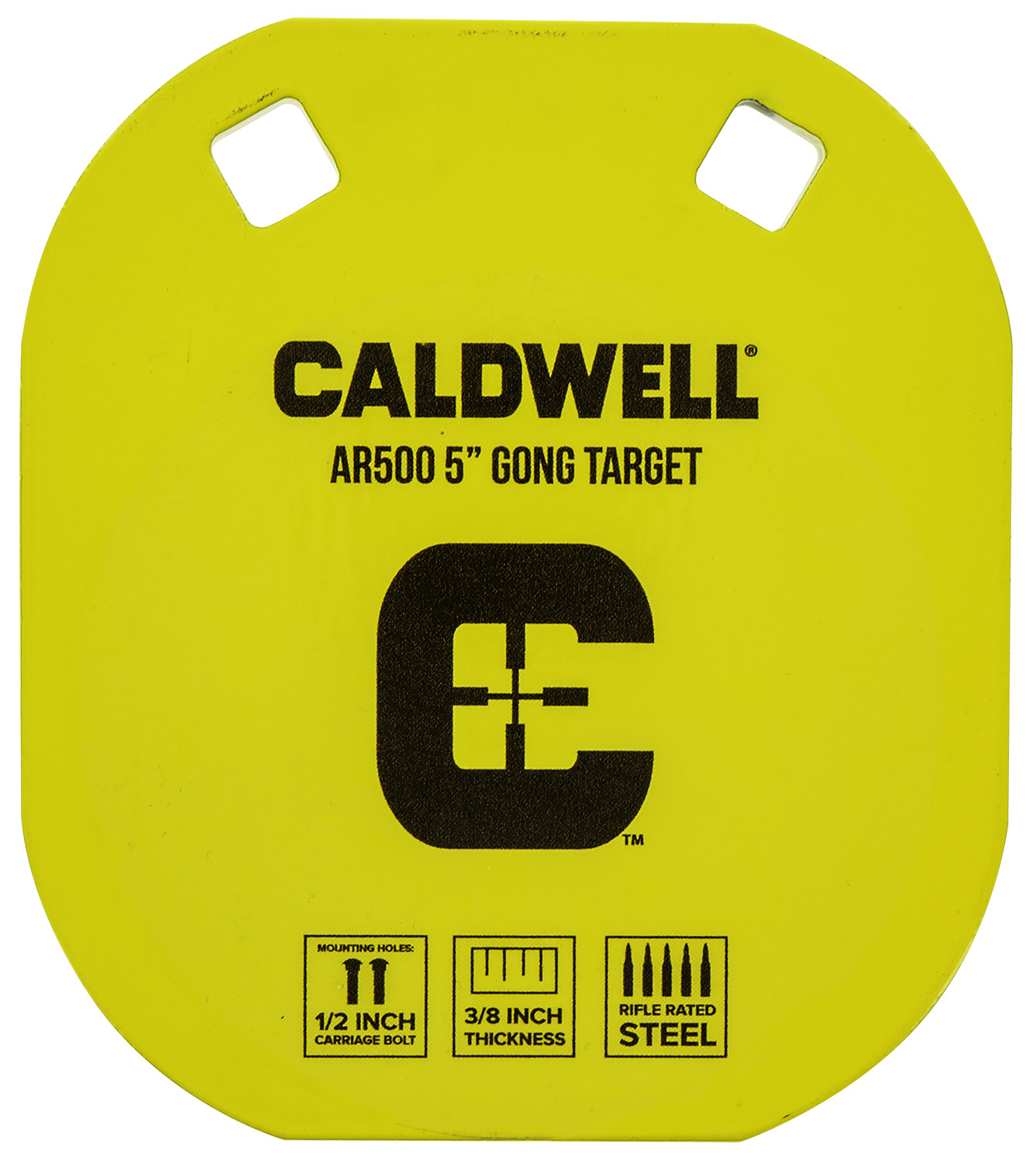 CALD 1116700   AR500 5IN GONG TARGET