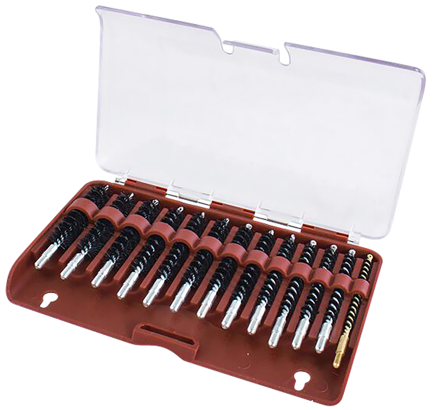 Tipton 615333 Bore Brush Set .17-.45 Cal Nylon/Bronze 13-Piece Box