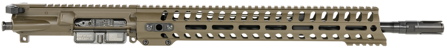 POF-USA 01815 Minuteman Upper 5.56 NATO 16.5" Nitride Barrel M-LOK Brown