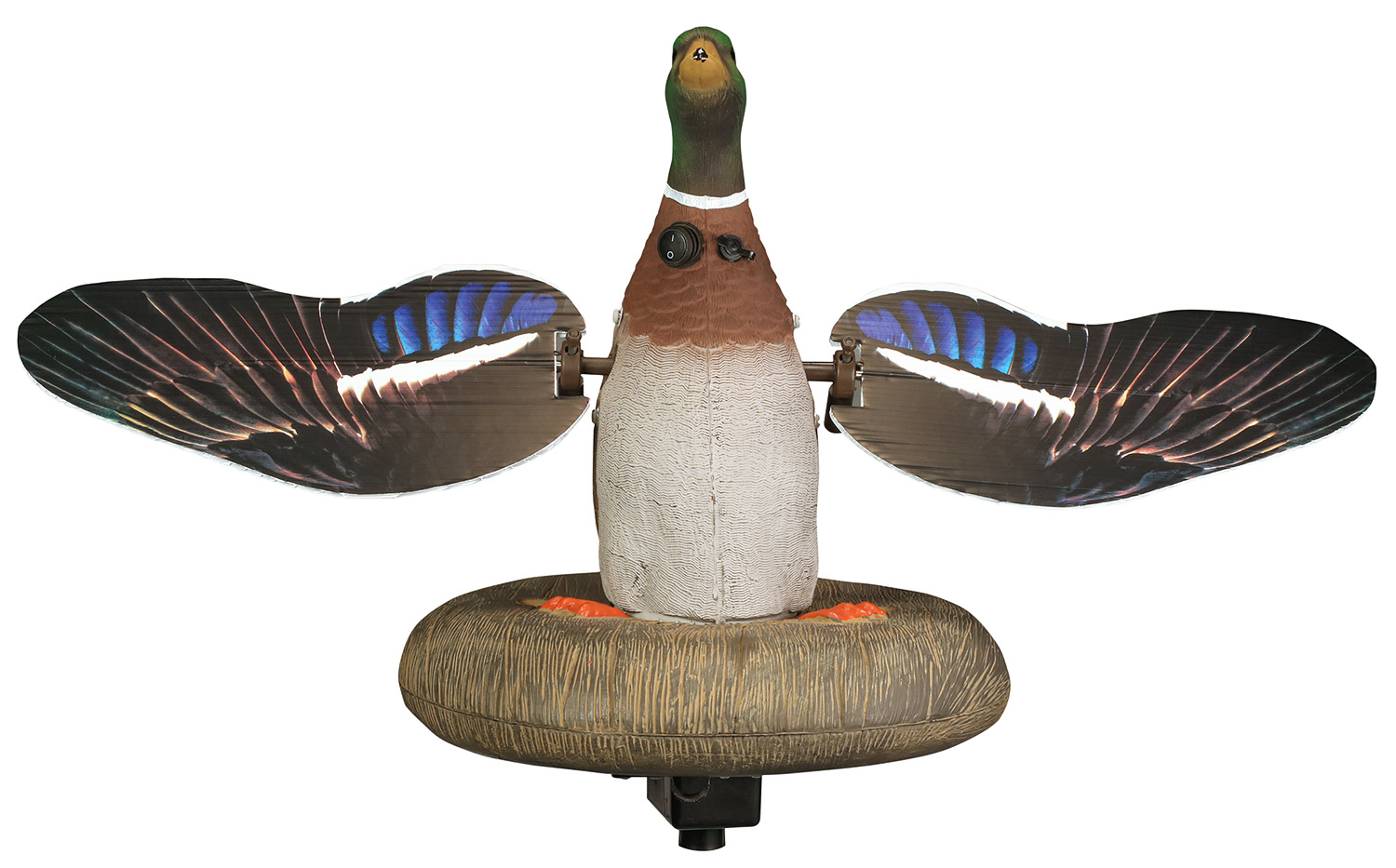 Higdon Outdoors 53072 XS Floating Flasher  Mallard Drake Species Multi Color