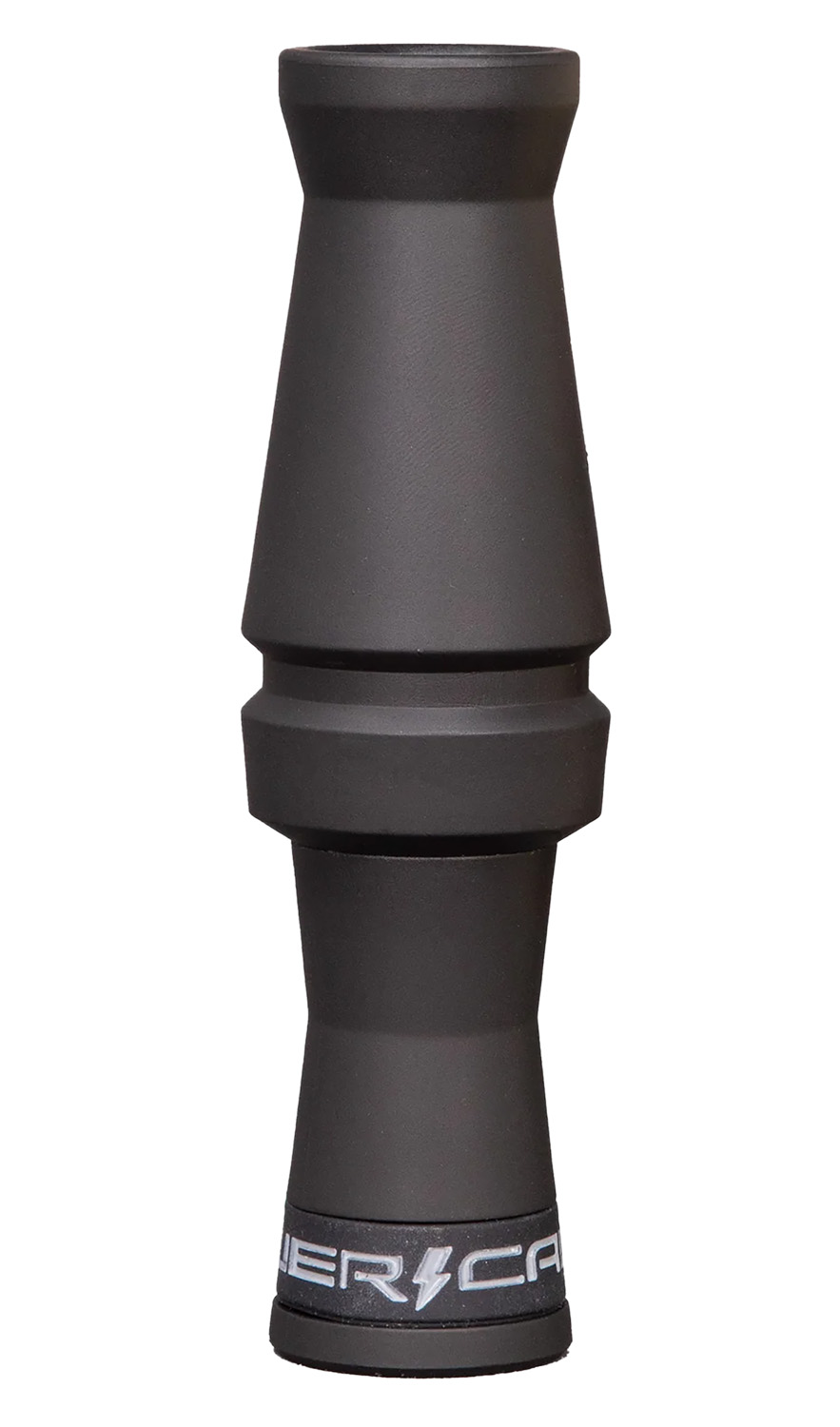 Power Calls 29101 Clash Single Reed Snow Goose Call Stealth Black Polycarbonate - POWERCALL
