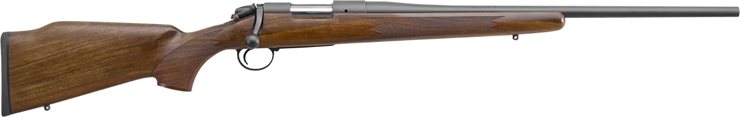 Bergara Rifles B14S002C B-14 Timber 6.5 Creedmoor 4+1 22 Graphite Black Cerakote Barrel, Walnut Monte Carlo Stock