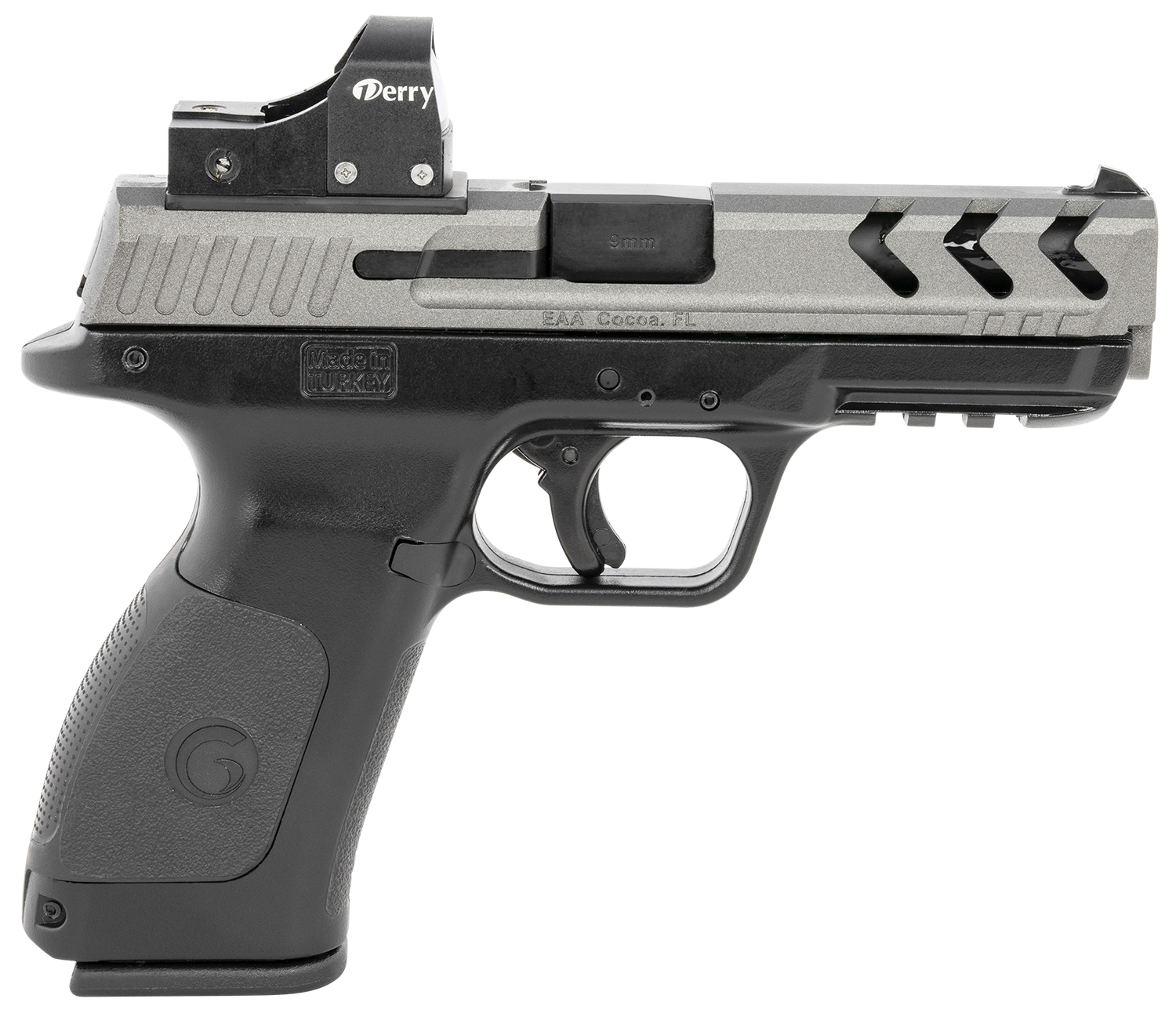 Girsan 390135 MC28 SA 9mm Luger 4.25" 17+1 Black Finish Frame with...-img-0