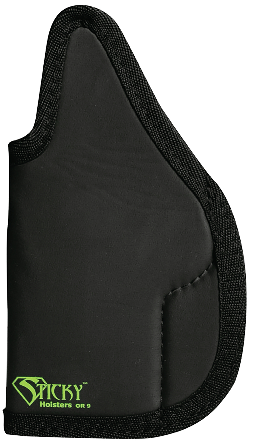 Sticky Holsters OR9 OR-9  Black/Green Latex Free Rubber Fits HK USP 45/Sig P220/P226/Beretta M9/ M92FS/Canik TP9SF/S&W M&P 2.0 5/Walther G5 Match Ambidextrous