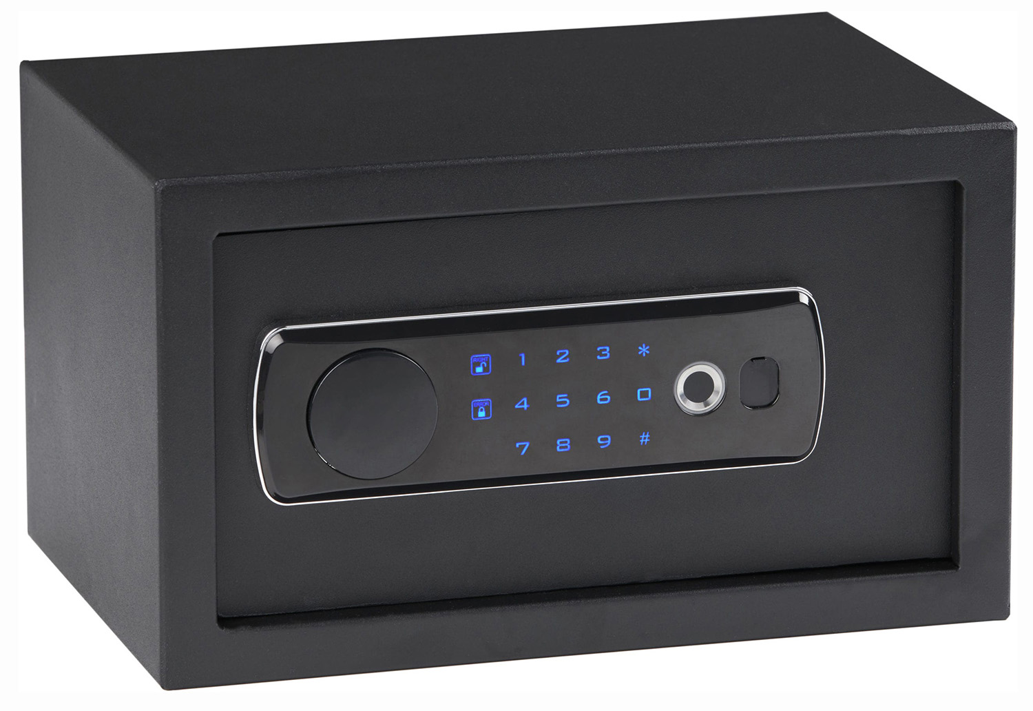 Bulldog BD5010 Duo Digital Keypad/Biometric/Key Entry Black Powder Coat-img-0