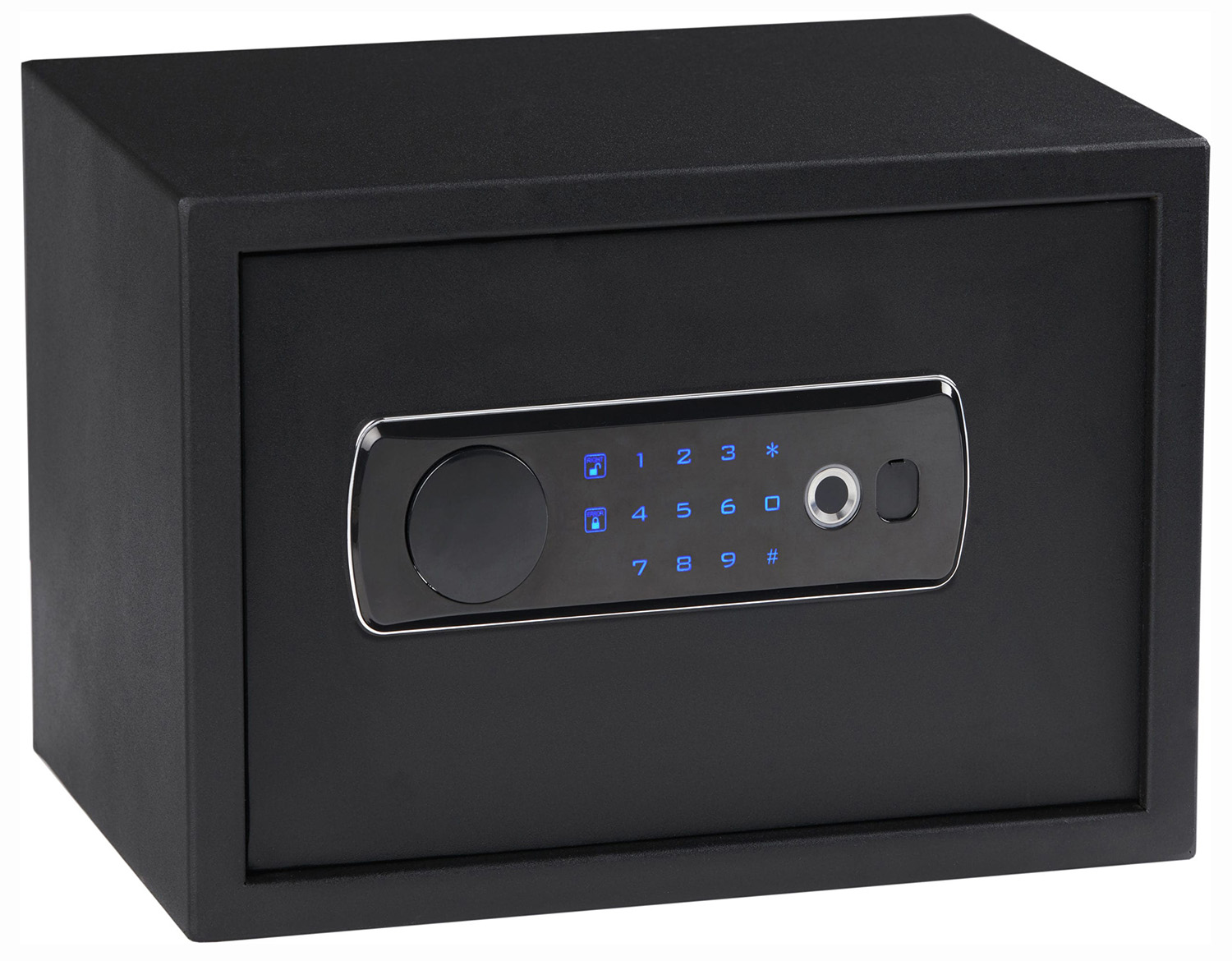 Bulldog BD5020 Duo w/Shelf Digital Keypad/Biometric/Key Entry Black Powder-img-0
